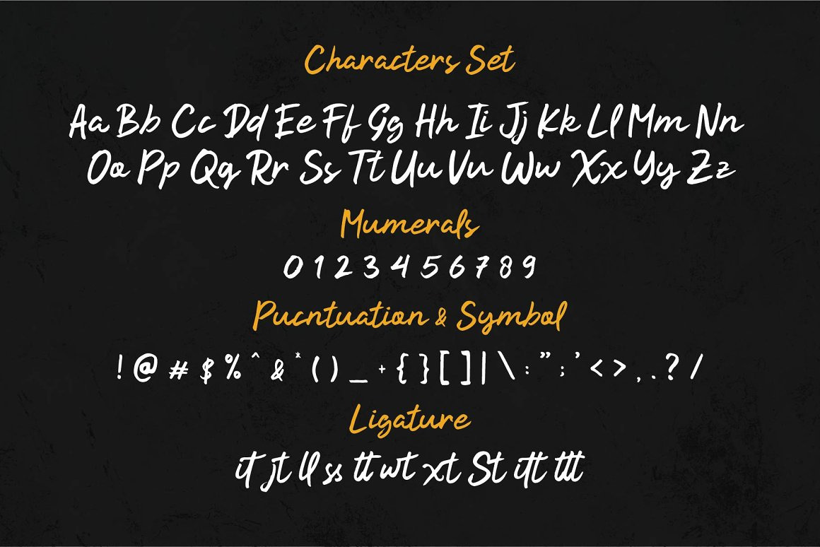 Kindson – Brush Font Kindson – Brush Font