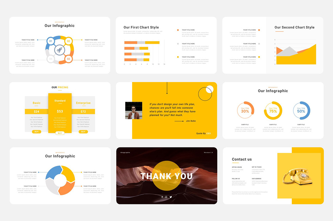 Impressive - Creative Business Keynote Template Impressive - Creative Business Keynote Template