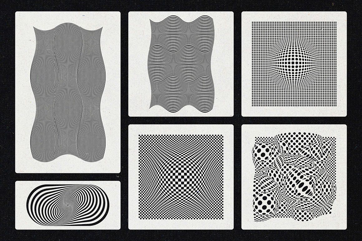 Black &amp; White Op-Art