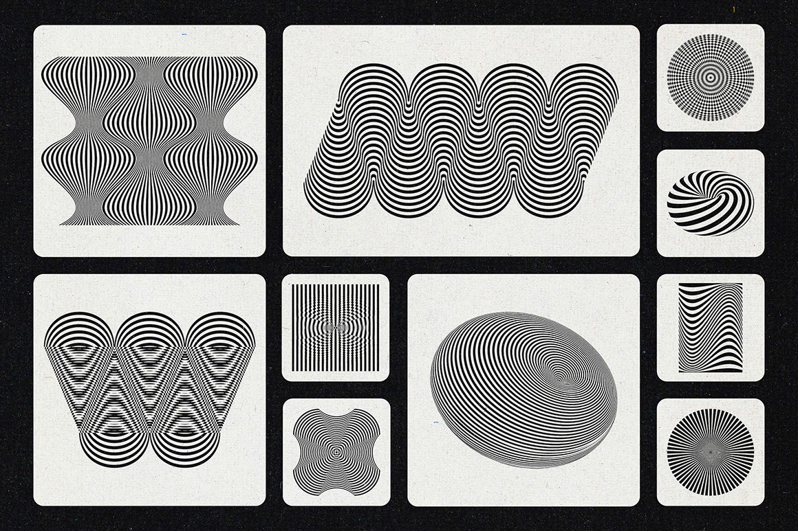 Black &amp; White Op-Art