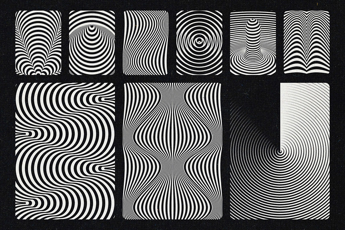 Black &amp; White Op-Art