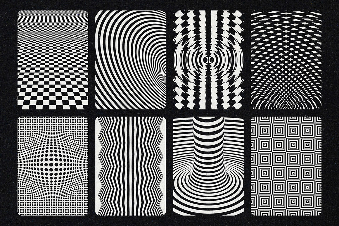 Black &amp; White Op-Art