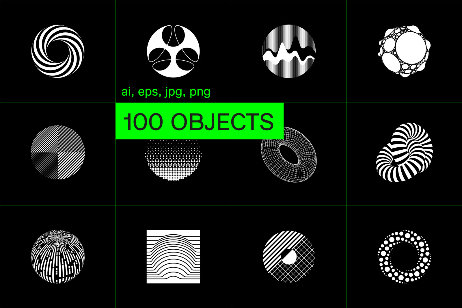 100 Objects: Circles &amp; Spheres