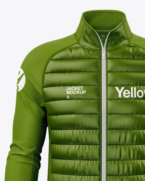 Training Down Jacket Mockup