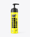Glossy Pump Bottle Mockup Glossy Pump Bottle Mockup