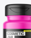 Matte Cosmetic Jar Mockup