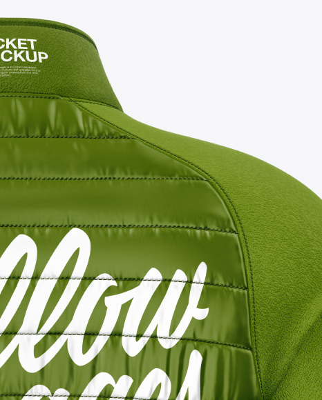 Training Down Jacket Mockup