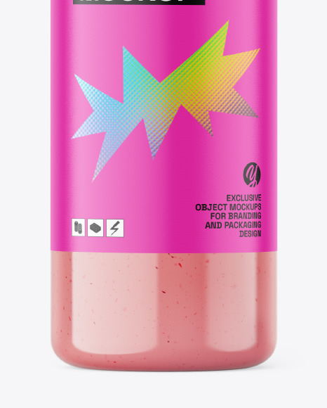 Smoothie Bottle Mockup