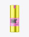 15ml Frosted Glass Airless Bottle Mockup 15ml Frosted Glass Airless Bottle Mockup
