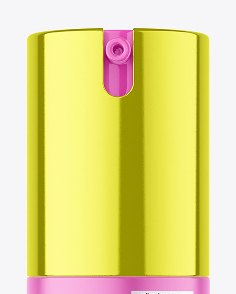 15ml Frosted Glass Airless Bottle Mockup 15ml Frosted Glass Airless Bottle Mockup