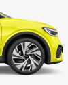 Electric Crossover SUV - Side View