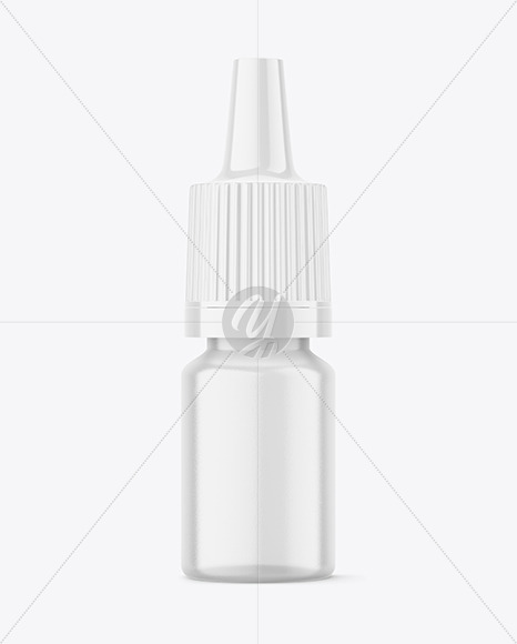 Plastic Dropper Bottle Mockup