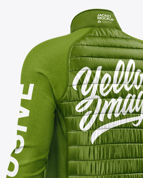 Training Down Jacket Mockup