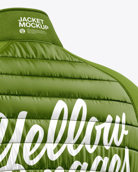 Training Down Jacket Mockup