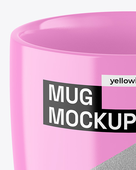 Glossy Cup Mockup