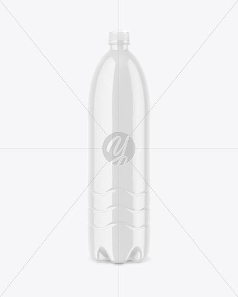 Glossy PET Bottle Mockup