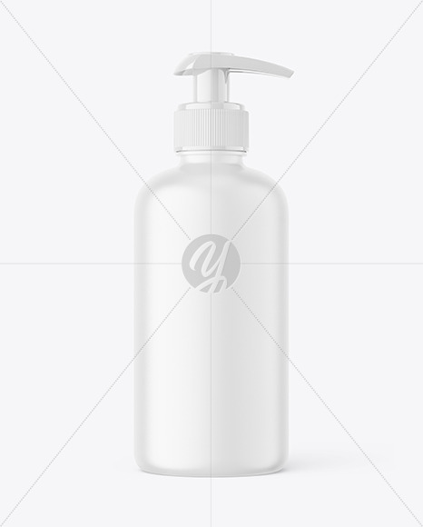 Matte Bottle Pump Mockup