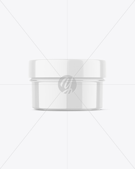 Clear Cream Jar Mockup