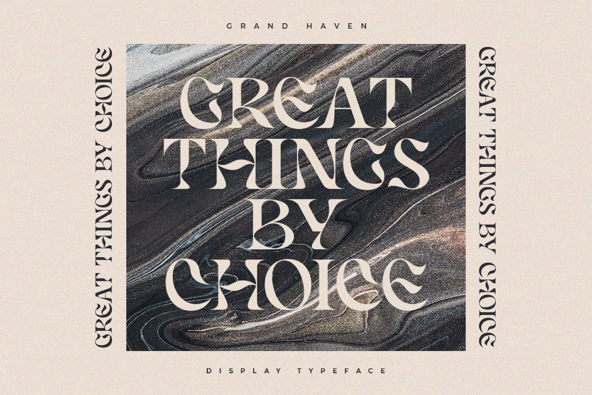 Grand Haven | Display Typeface Grand Haven | Display Typeface