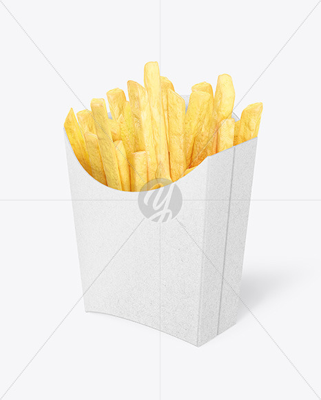 Kraft French Fries Packaging Mockup