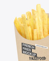 Kraft French Fries Packaging Mockup