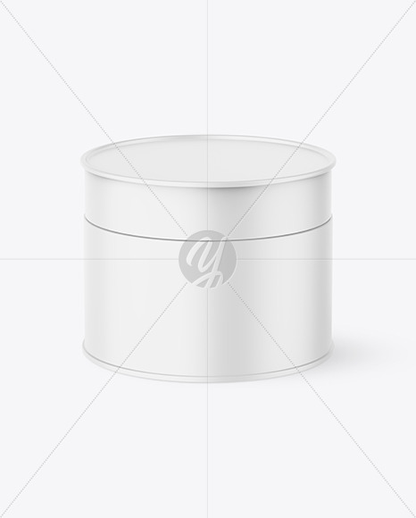 Matte Plastic Jar Mockup