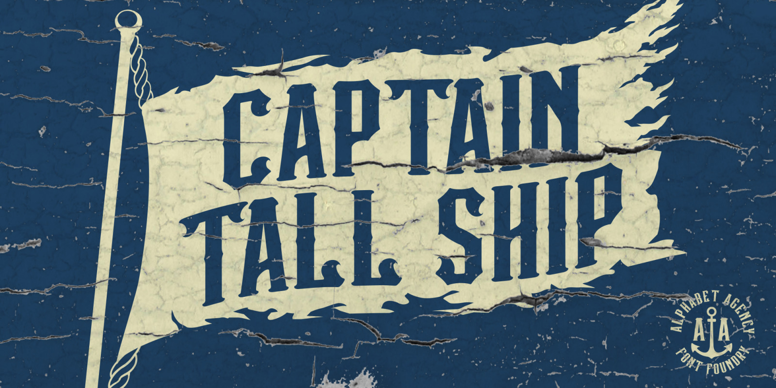 Captain Tall Shipwreck Font