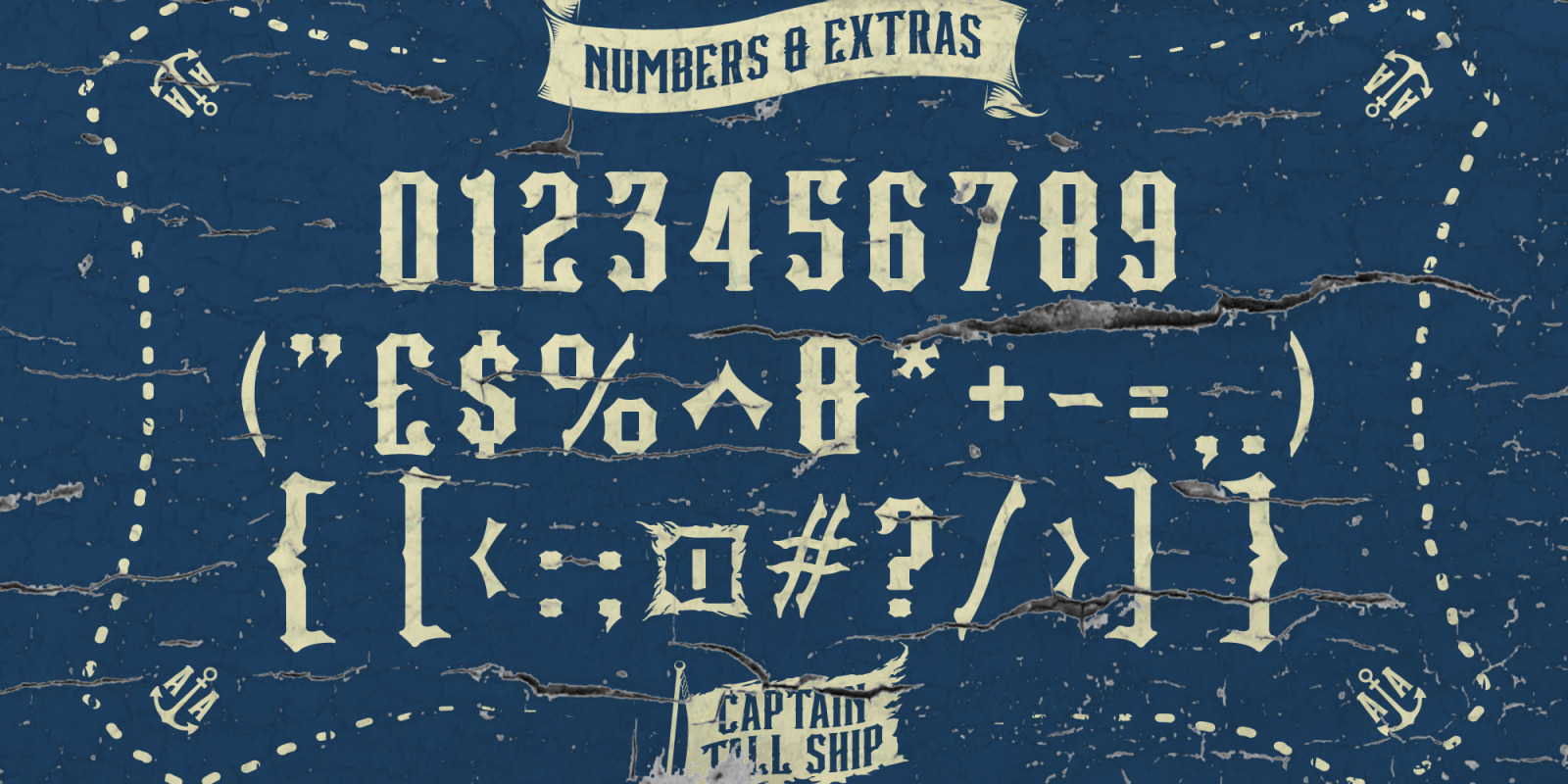 Captain Tall Shipwreck Font Captain Tall Shipwreck Font