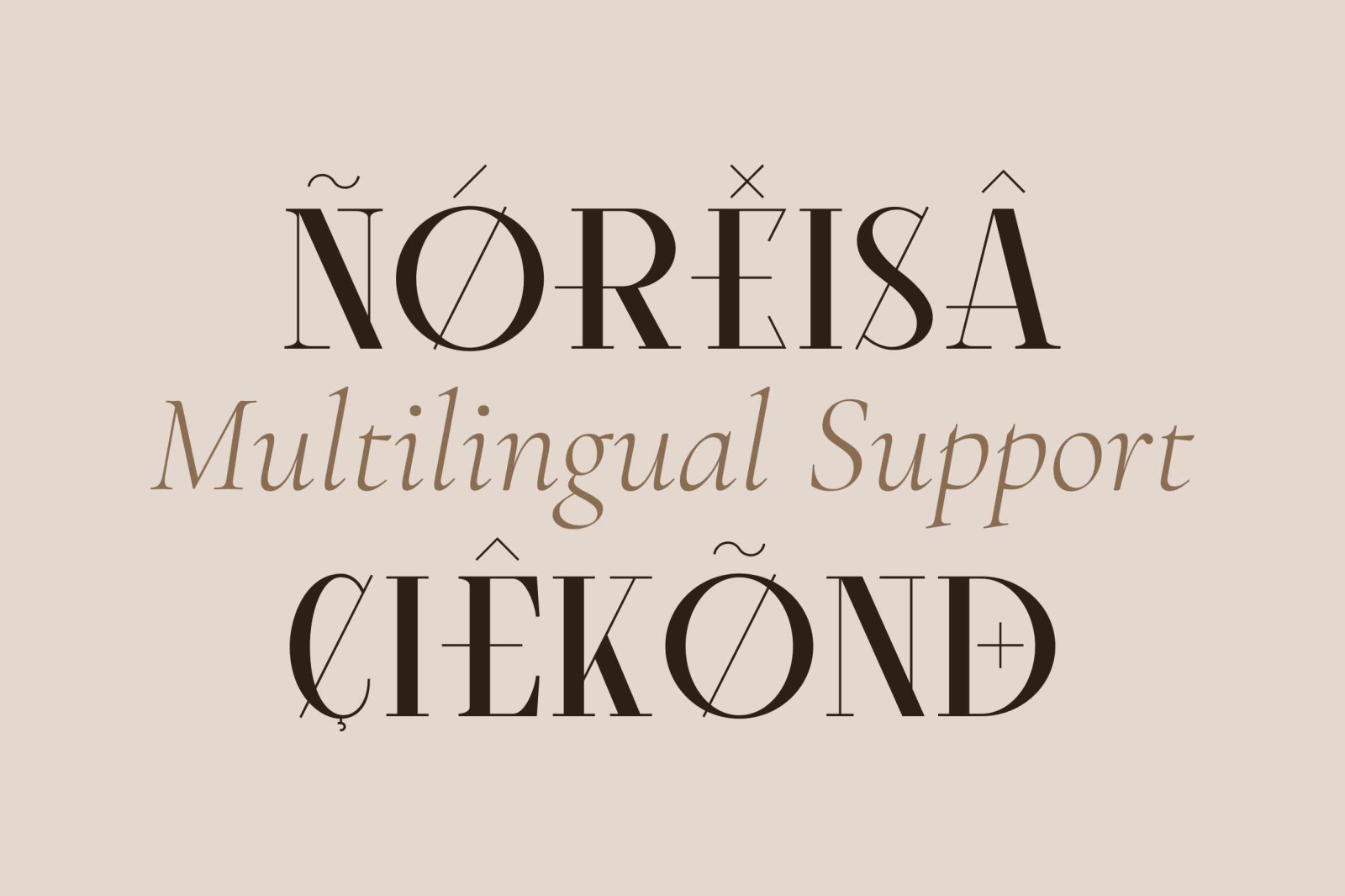 Kruind - Modern Display Font Kruind - Modern Display Font