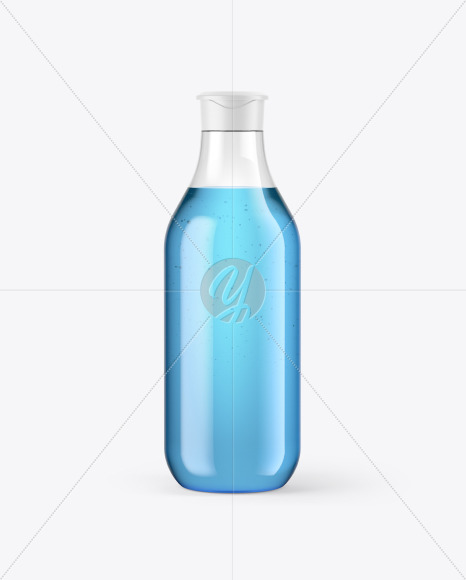 Plastic Cosmetic Bottle Mockup