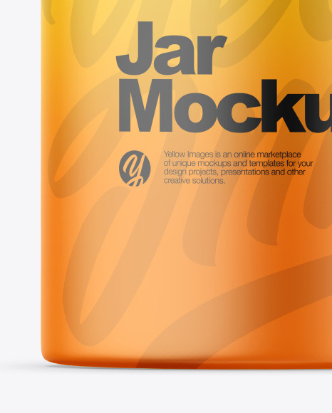 Matte Jar Mockup