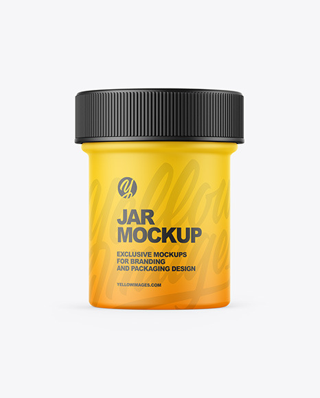 Matte Jar Mockup