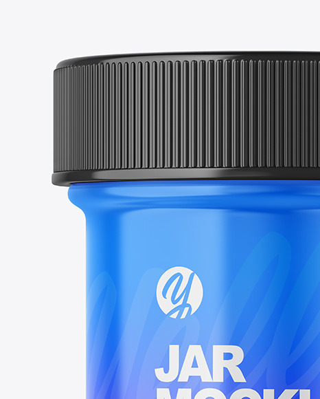 Glossy Jar Mockup