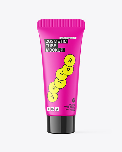 Matte Cosmetic Tube Mockup - Tube mockups