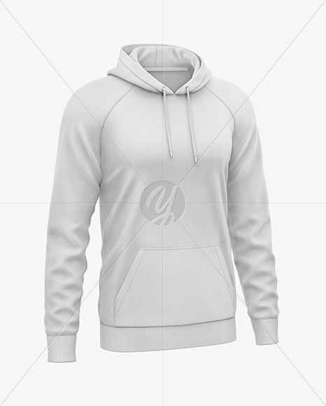 Hoodie Raglan Mockup