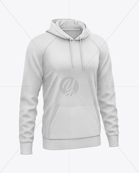 Hoodie Raglan Mockup