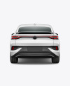 Electric Crossover SUV - Back View