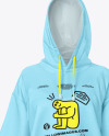 Women&#039;s Oversized Hoodie Mockup - Front View