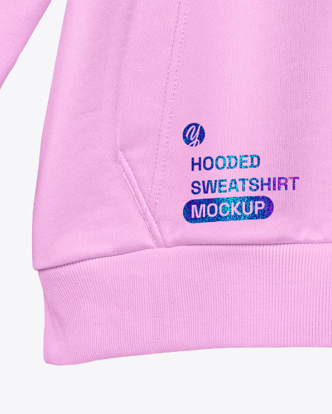 Women&#039;s Oversized Hoodie Mockup - Front View