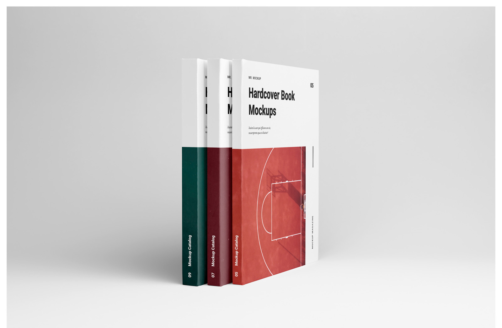Hardcover Book Mockups Hardcover Book Mockups