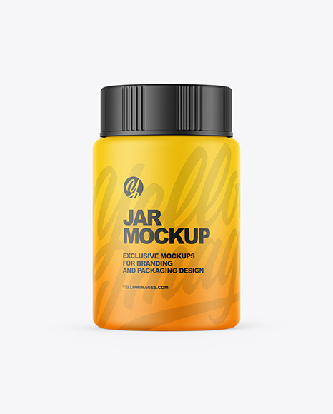 Matte Jar Mockup