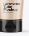 Glossy Cosmetic Tube Mockup