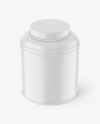 Matte Tea Jar Mockup