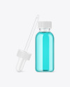 Clear Glass Dropper Bottle Mockup