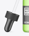 Clear Glass Dropper Bottle Mockup