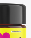 10ml Amber Cosmetic Jar Mockup 10ml Amber Cosmetic Jar Mockup