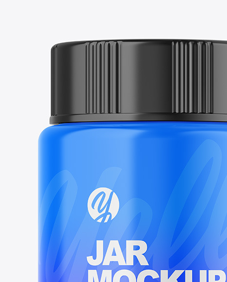 Glossy Jar Mockup