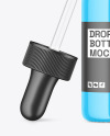 Opened Glossy Dropper Bottle Mockup