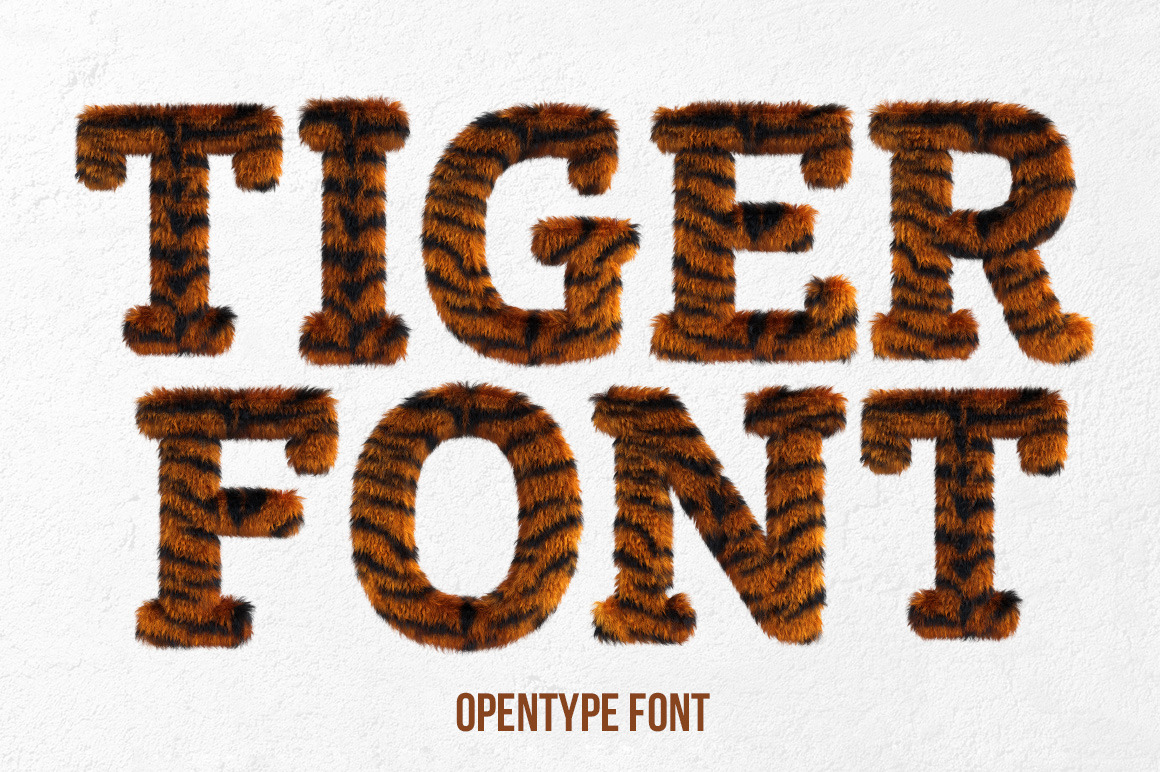 Tiger Font Tiger Font