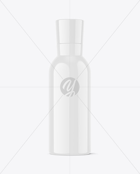 Glossy Cosmetic Bottle Mockup